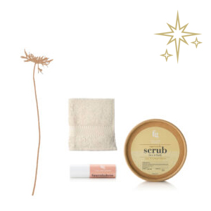 Cadeaupakket-face-bodyscrub-lippenbalsem-gezichtsdoekje-Feeling-Goods-kerst